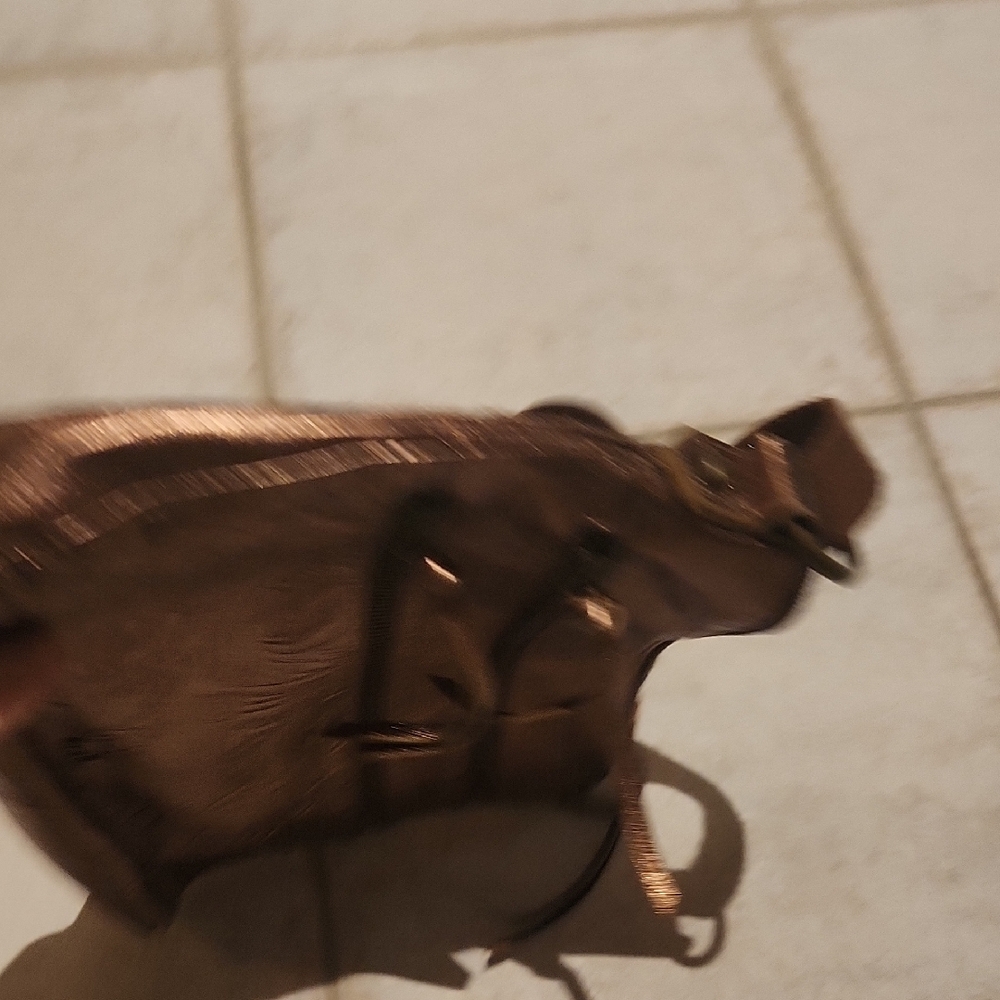 The Sak Metallic Brown Floral Crossbody Bag - Picture 10 of 17